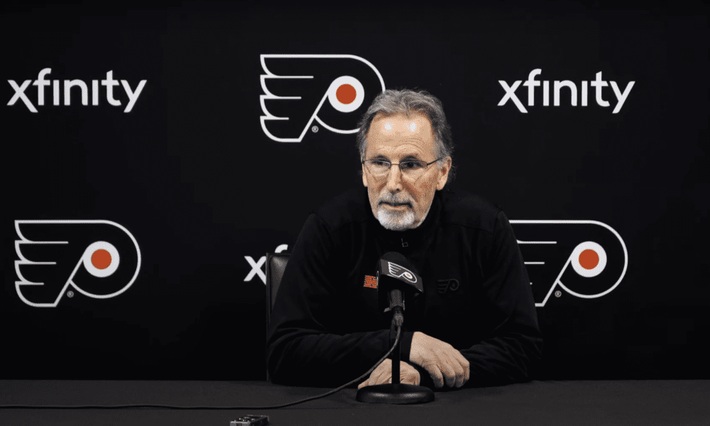 Flyers' head coach John Tortorella
